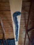 Wood Natural material Gas Electric blue Knot